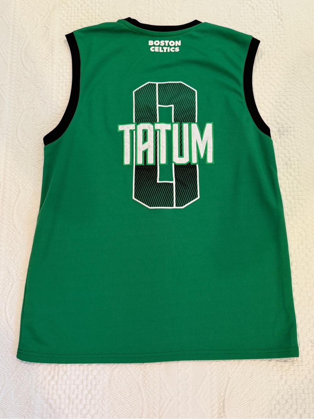 Boston Celtics Jayson Tatum Number 0 Jersey Size Large L NBA